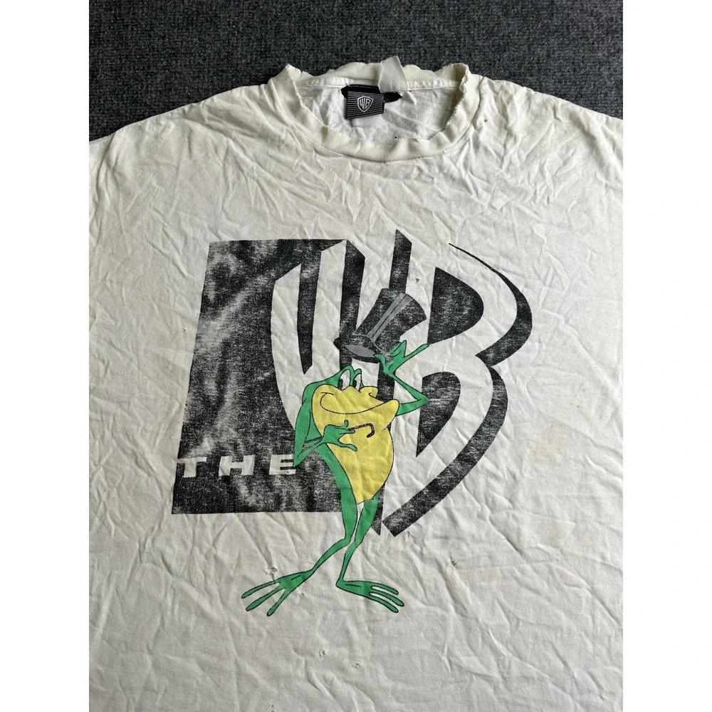 Mens 90s Warner Bros Michigan J Frog Chuck Jones Made in USA T-Shirt, Size 2XL